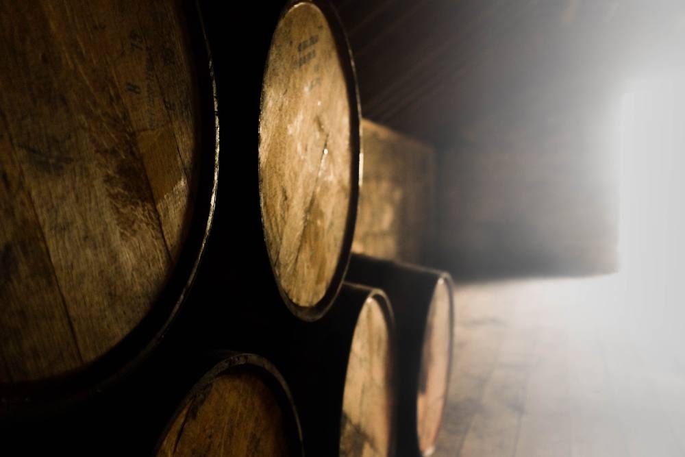 Cask heads, marked up