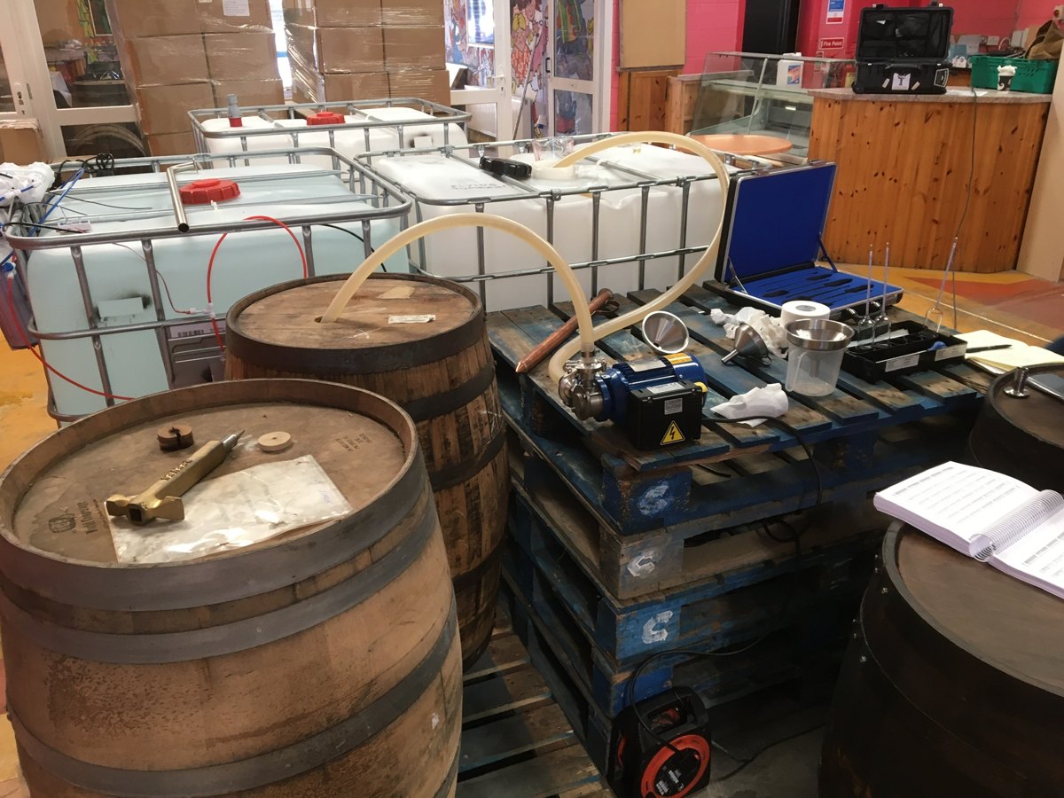Gauging a cask mid-life